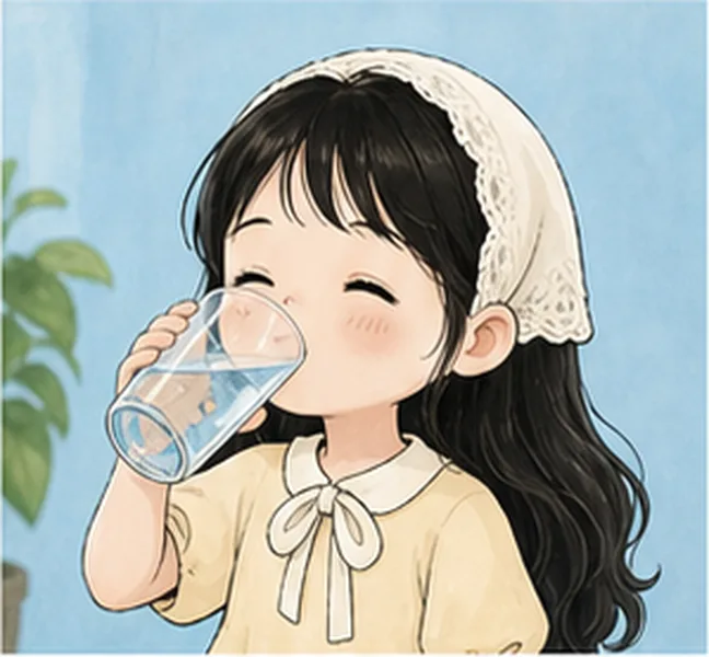 drinking water