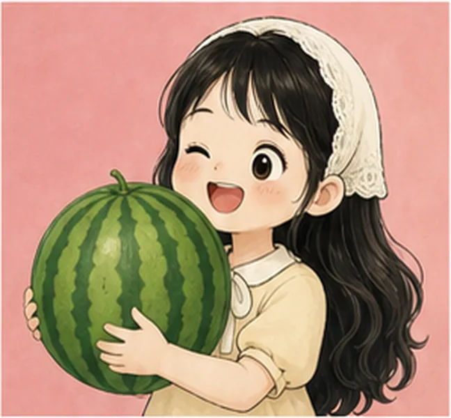 a watermelon