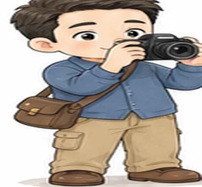 the teacher the man with a camera