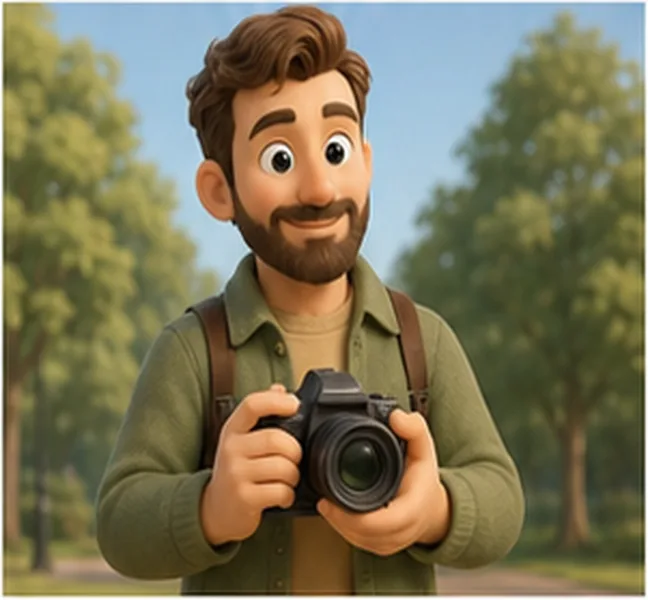 the teacher the man with a camera