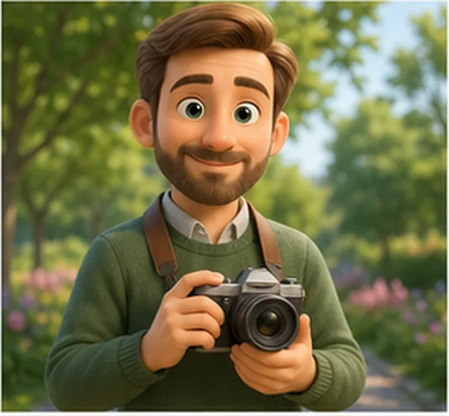 the teacher the man with a camera