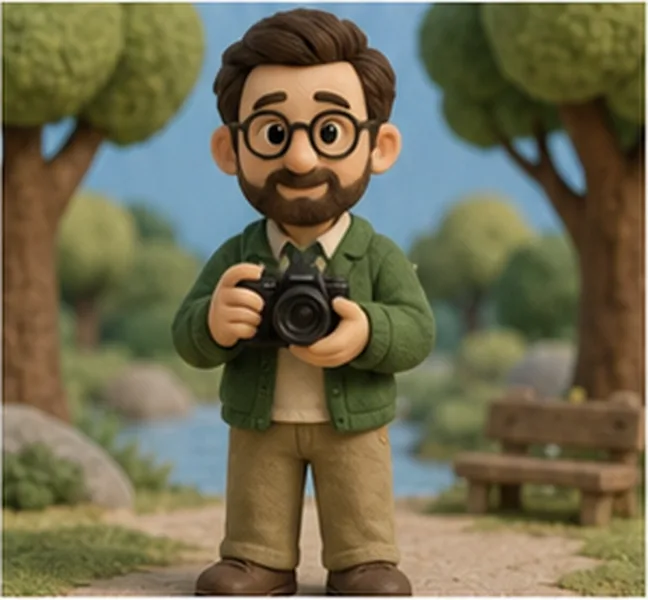 the teacher the man with a camera