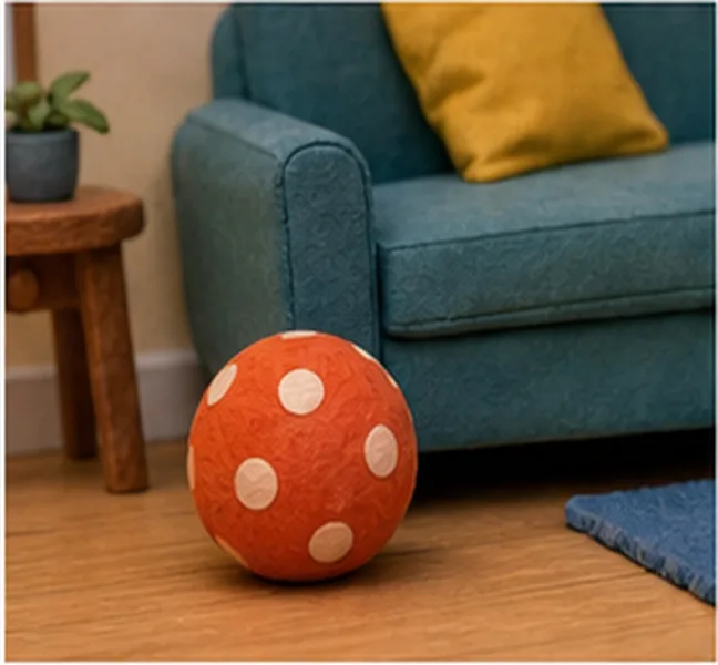 next to the sofa