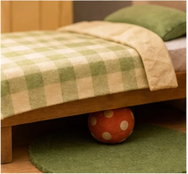 under the bed