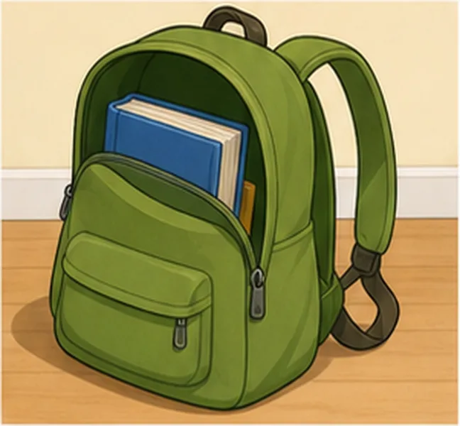 the book in the bag