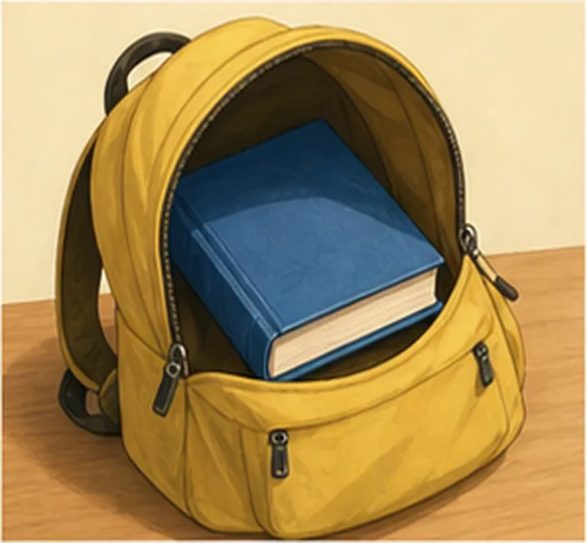 the book in the bag