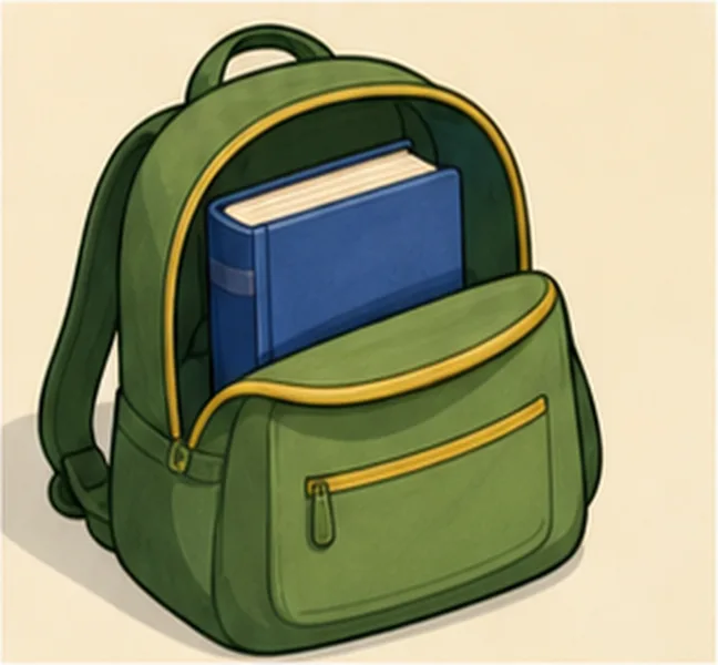 the book in the bag