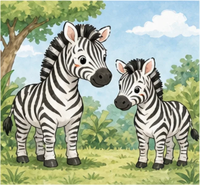 zebras