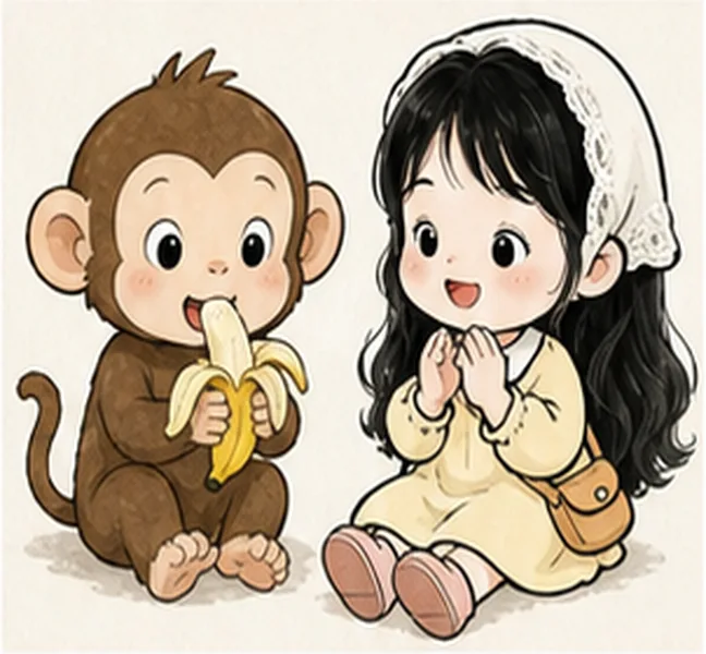a banana