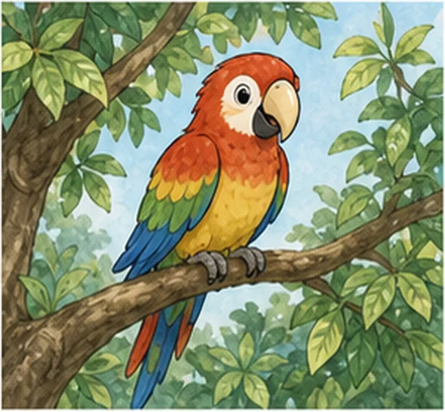 in the tree