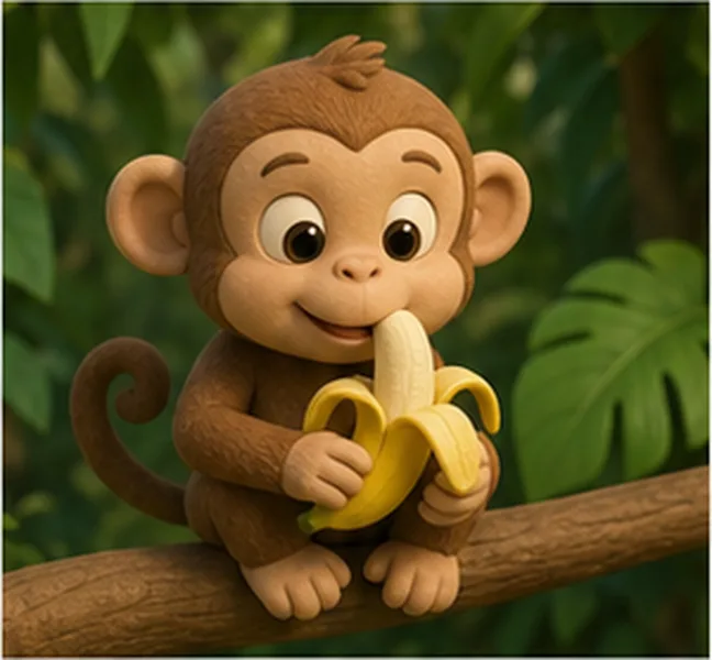 a banana