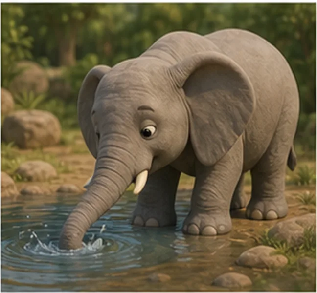 drinking water