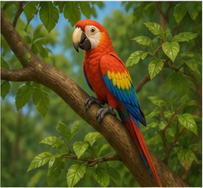 in the tree