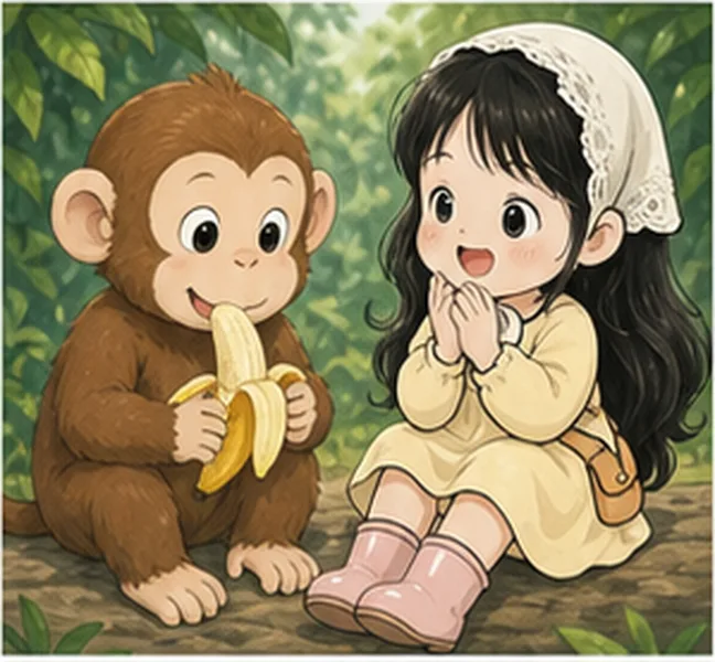 a banana
