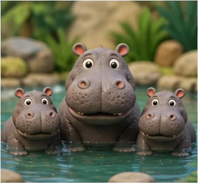hippos