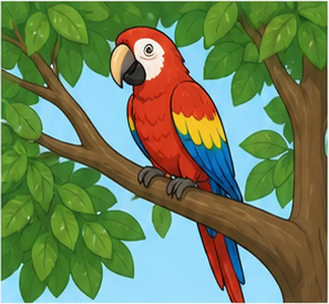 in the tree