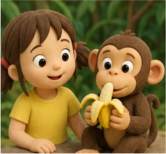 a banana