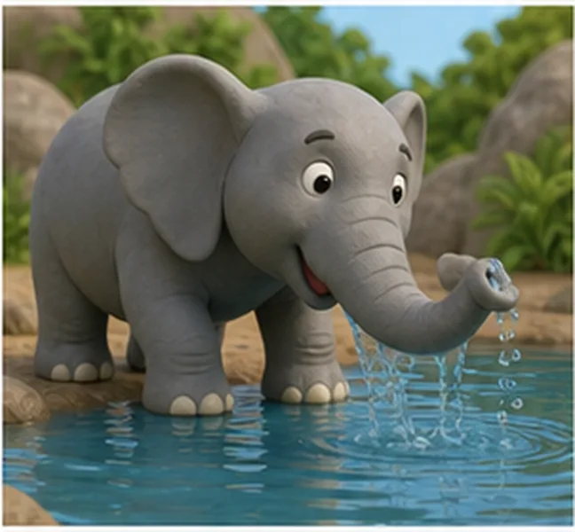 drinking water