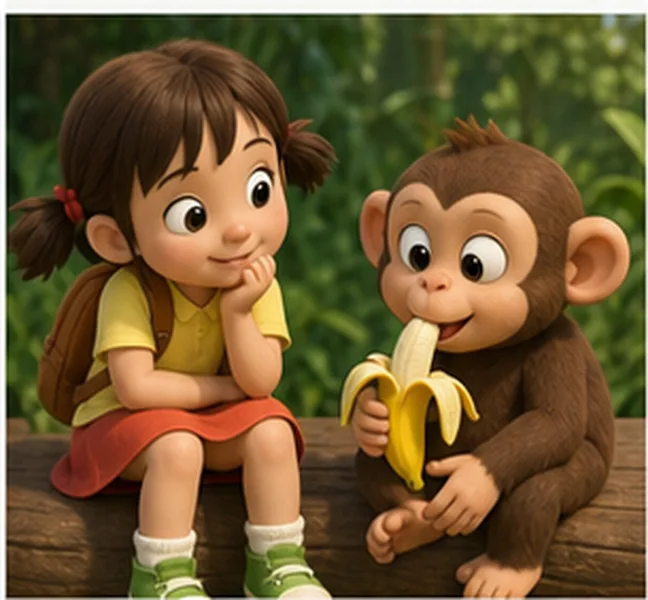 a banana