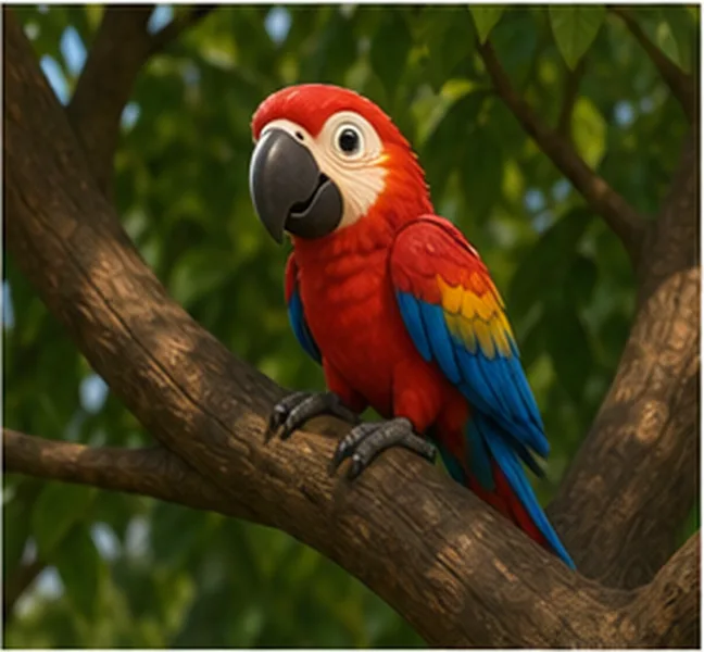 in the tree
