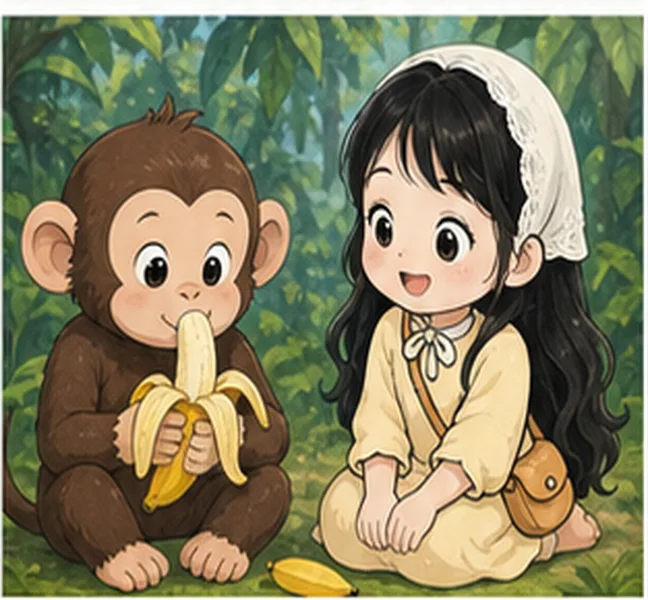 a banana