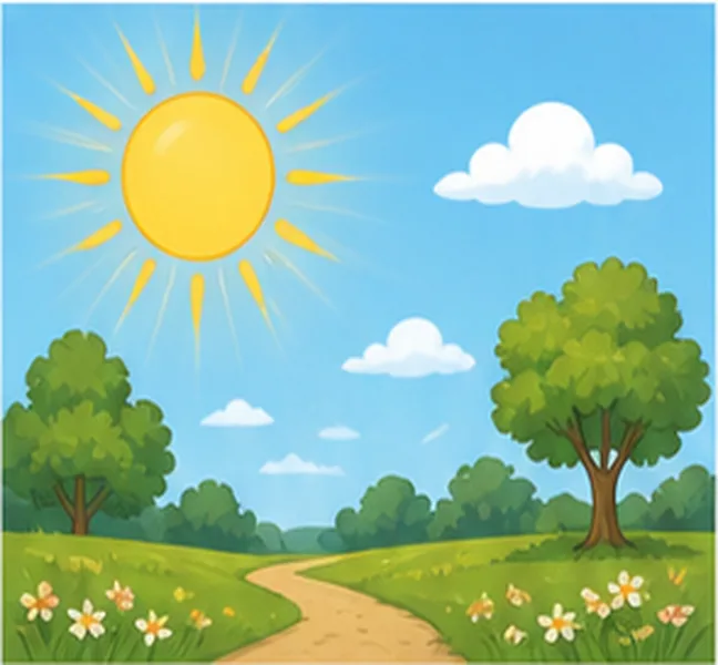 sunny