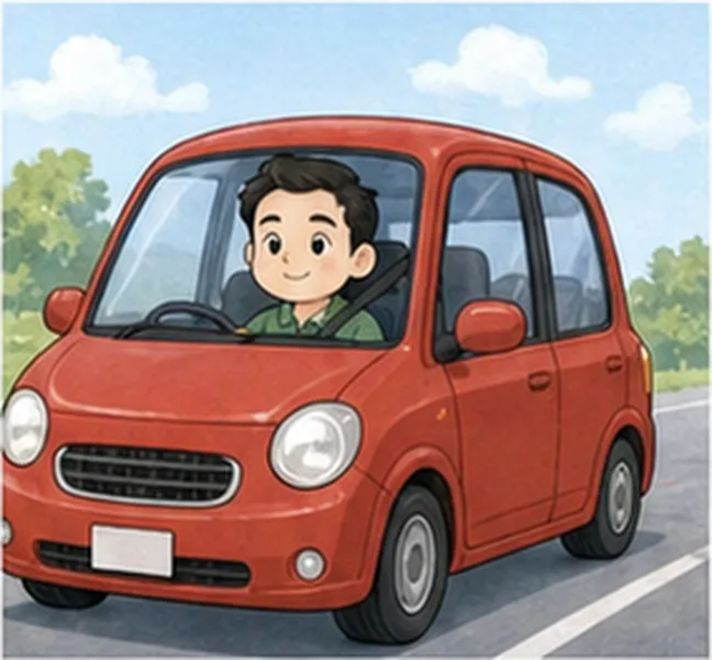 a red car