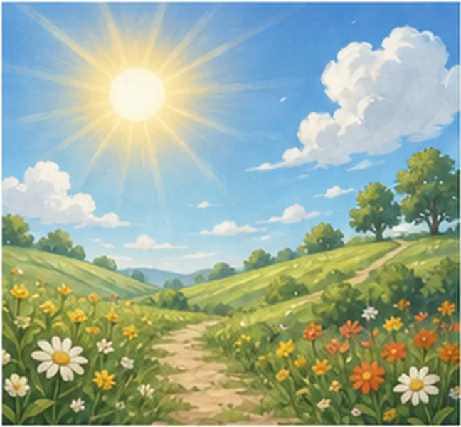 sunny