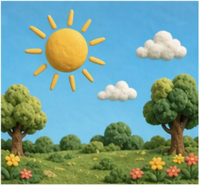 sunny