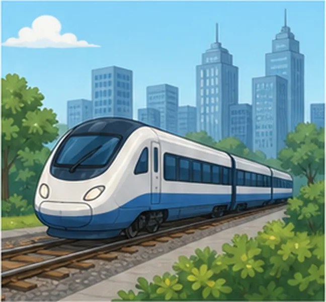 to the city