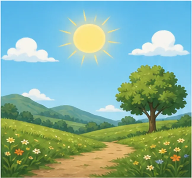 sunny