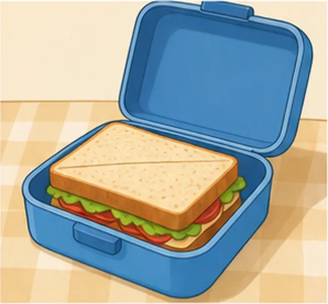 a sandwich