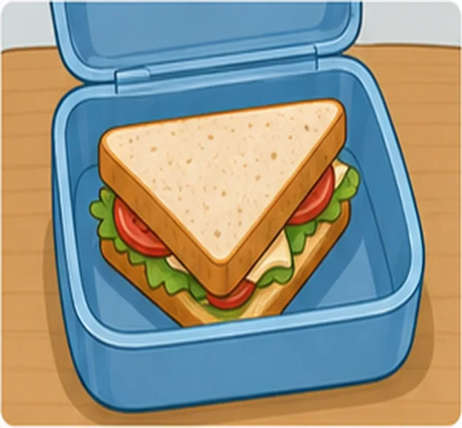 a sandwich