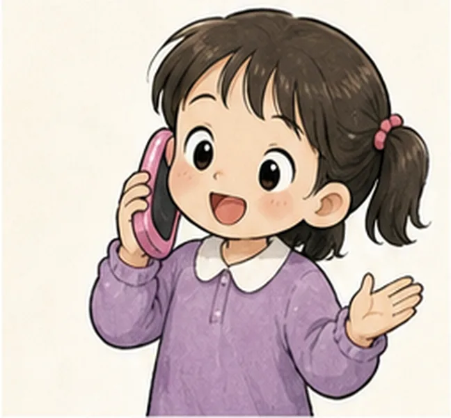 talking on the phone