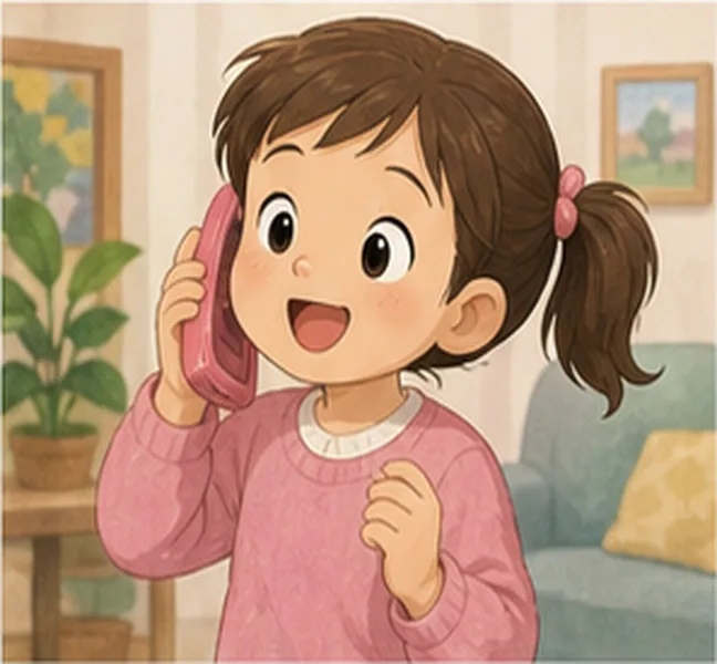 talking on the phone