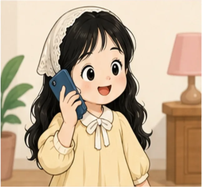 talking on the phone