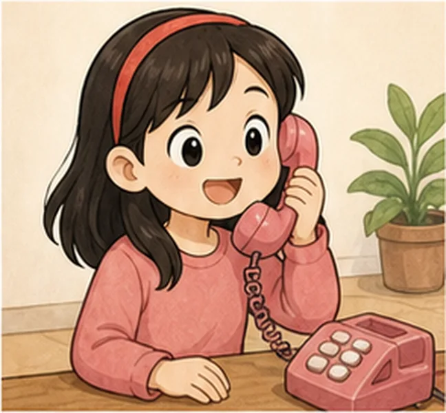 talking on the phone