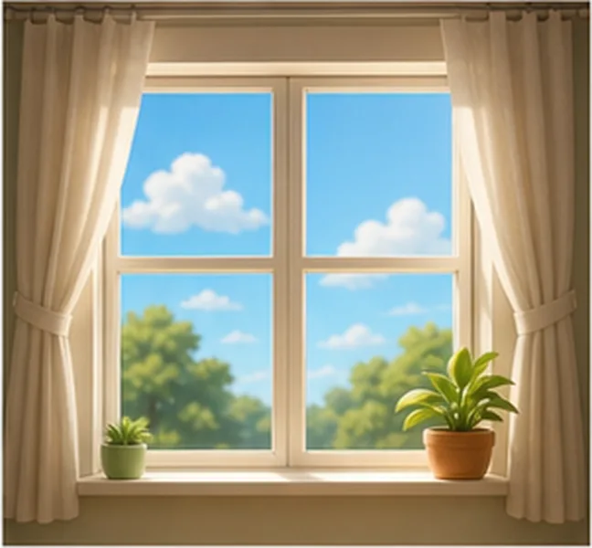 the window
