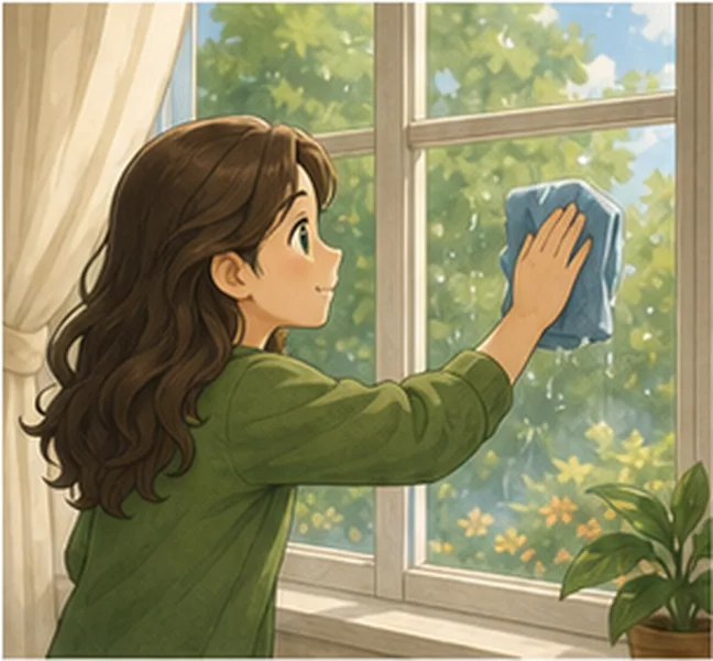 the window