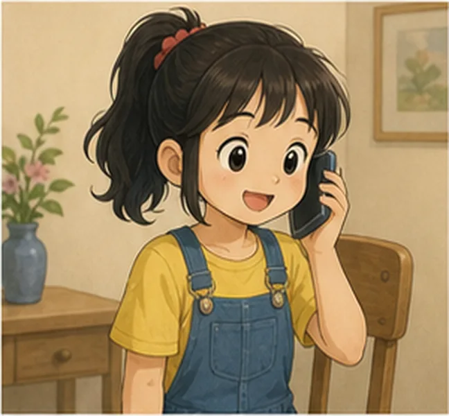 talking on the phone