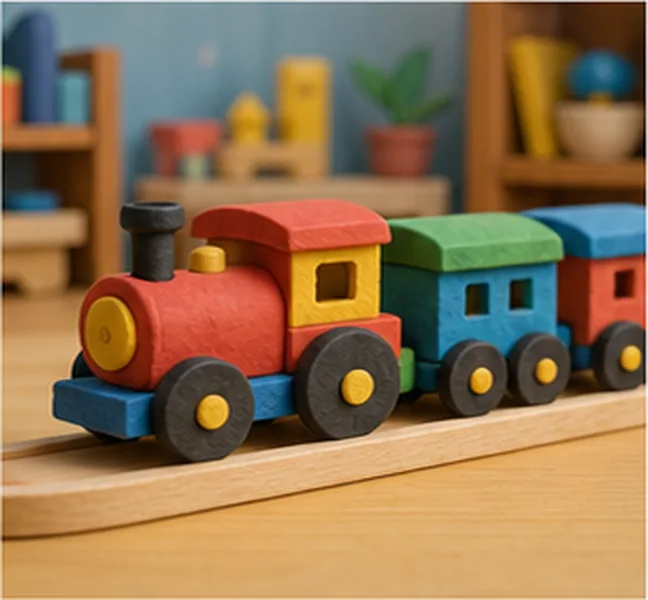 a toy train