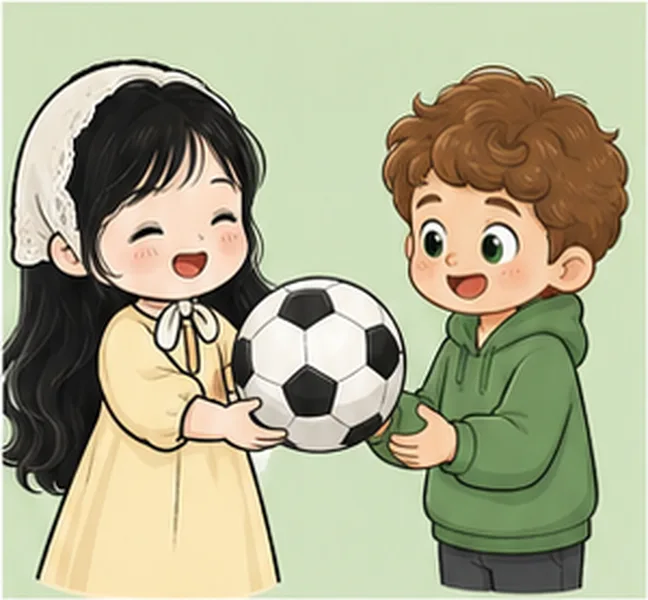 a football