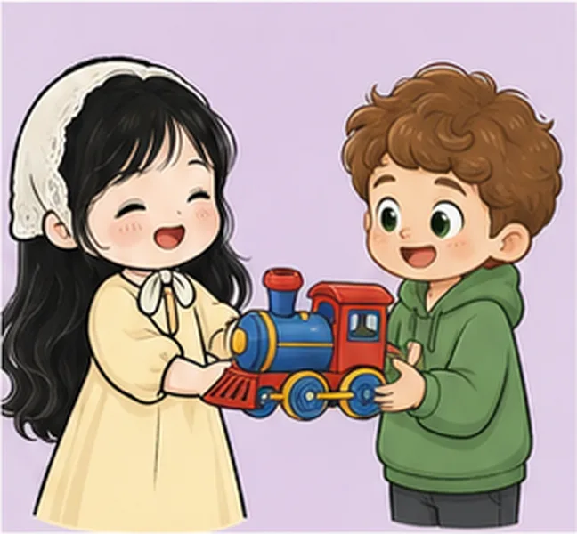 a toy train