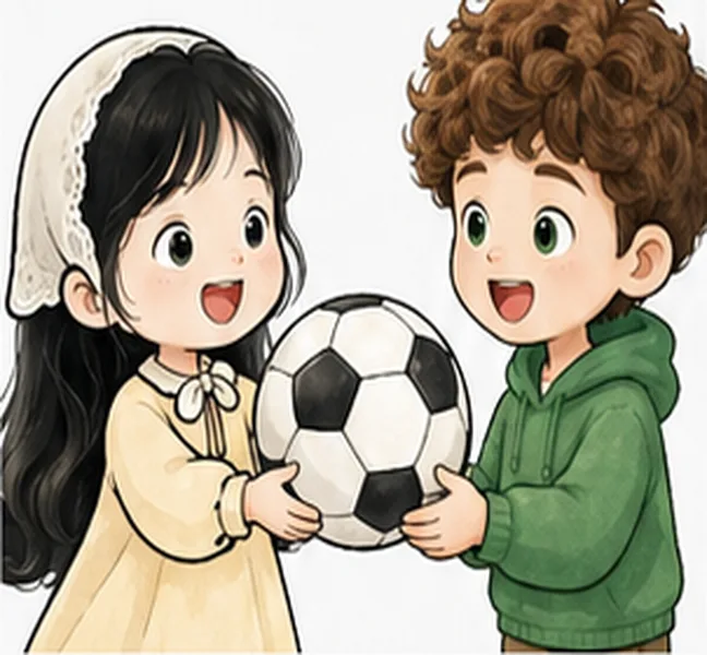a football
