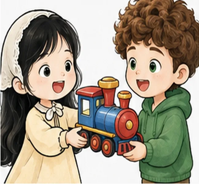 a toy train