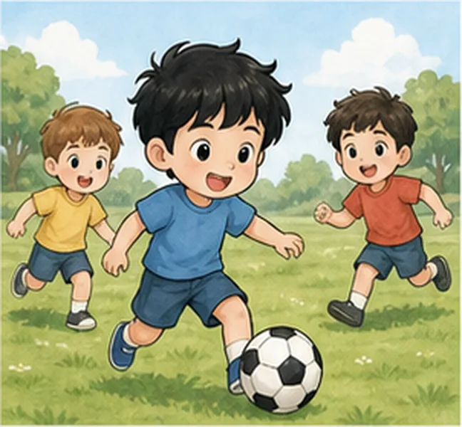 they playing football