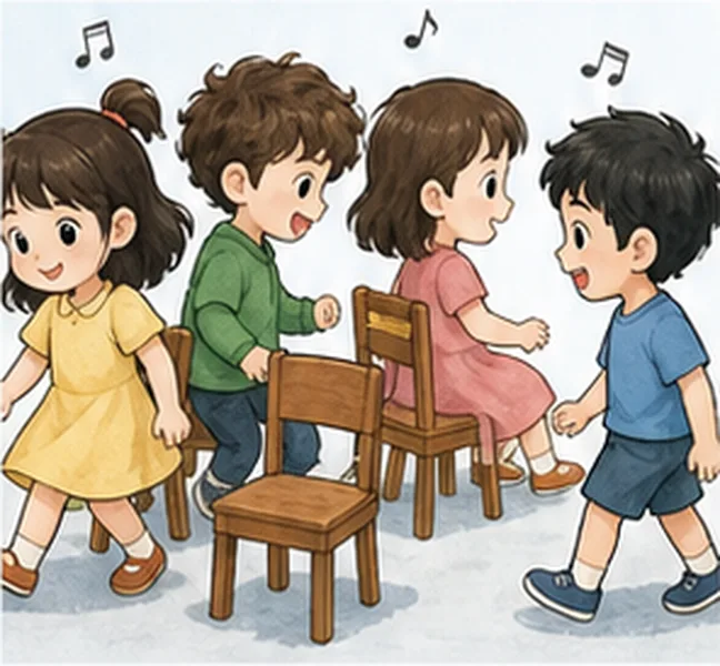they playing musical chairs