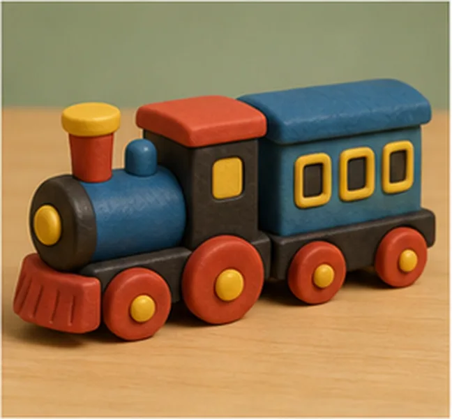 a toy train