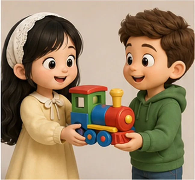 a toy train