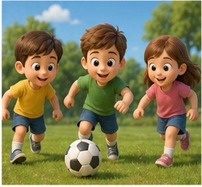they playing football